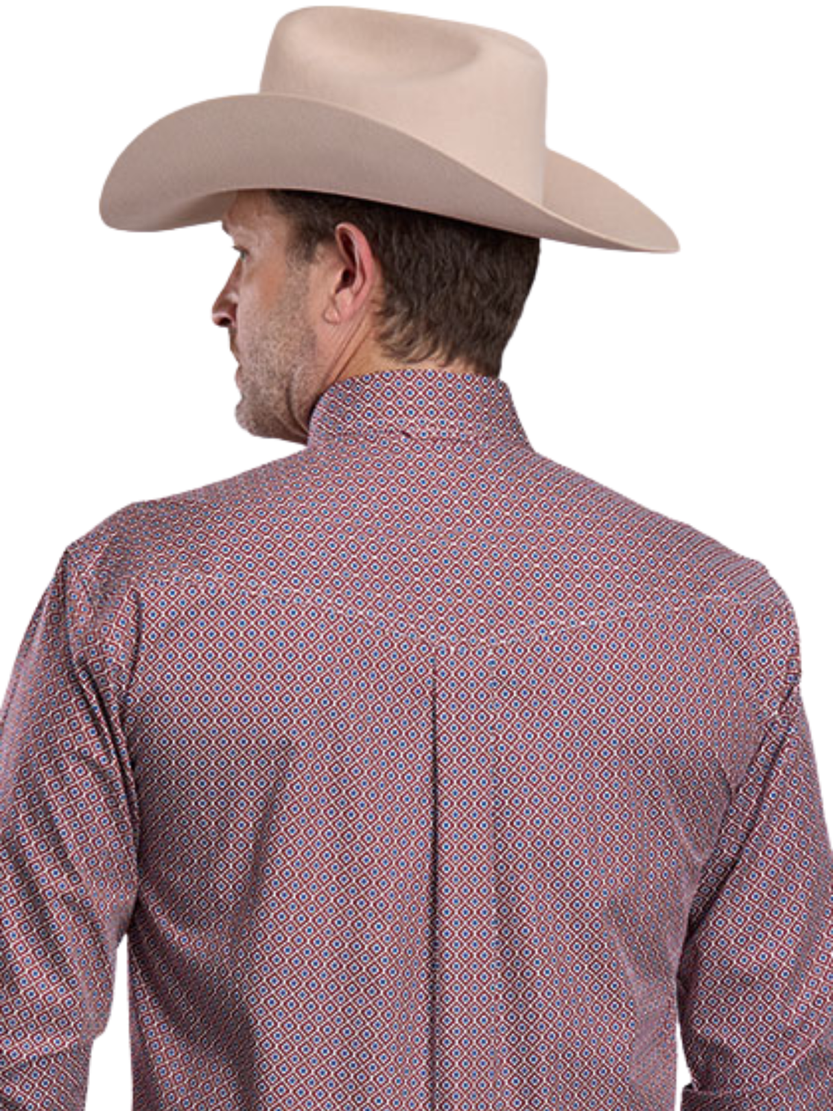 Western Shirt Amarillo Collection Red Tile Scarf - Men's