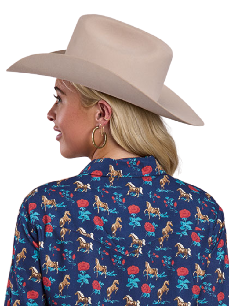 Chemise Western Horses & Roses Five Star 2938 - Femme