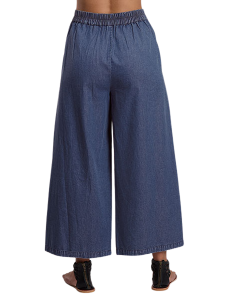 Pantalon Palazzo Denim Studio West - Femme