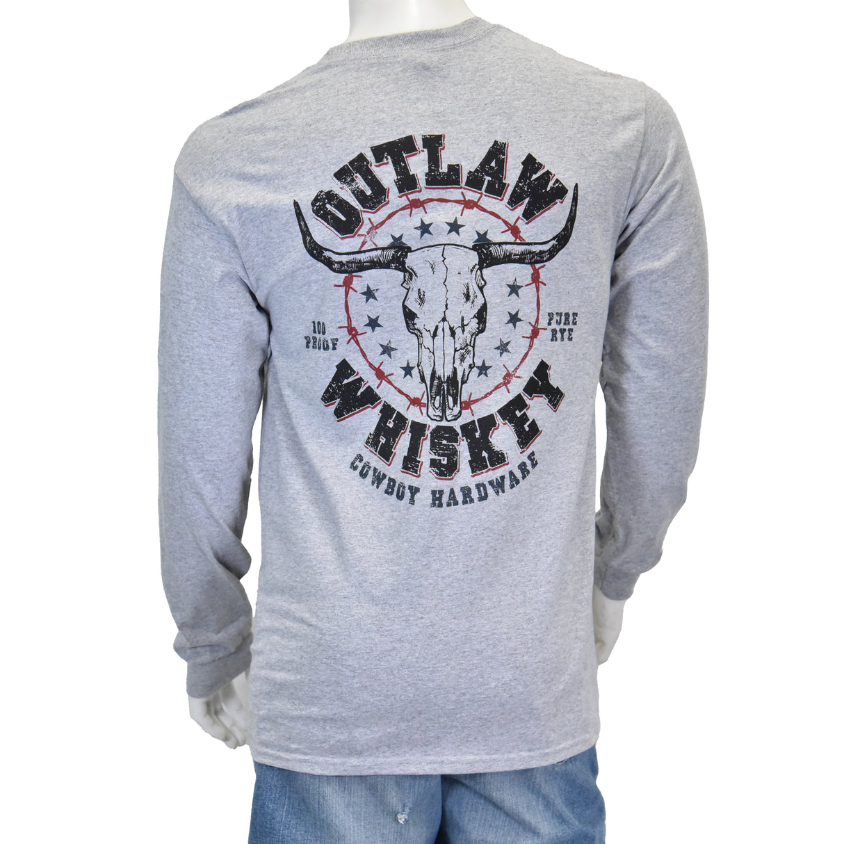 Chandail à manche longue Outlaw Whiskey- Homme