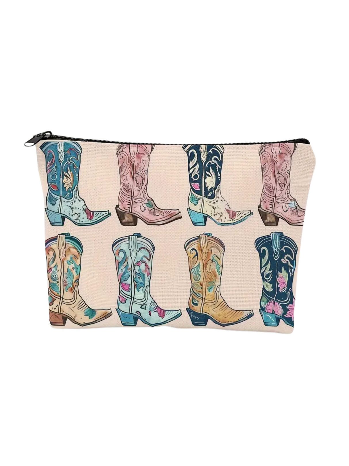 Patterned makeup cases