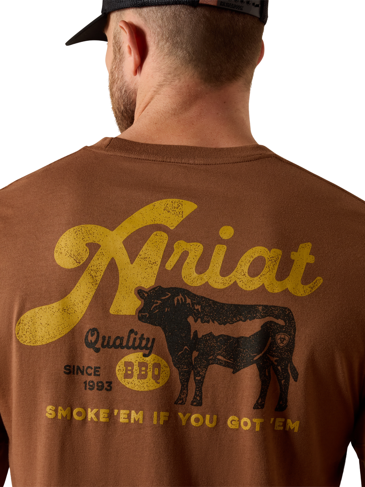 T-shirt BBQ Smoke - Homme