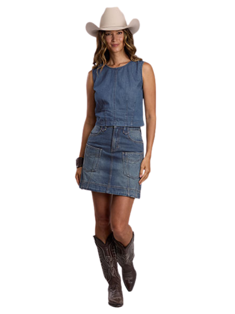 Jupe en denim - Femme