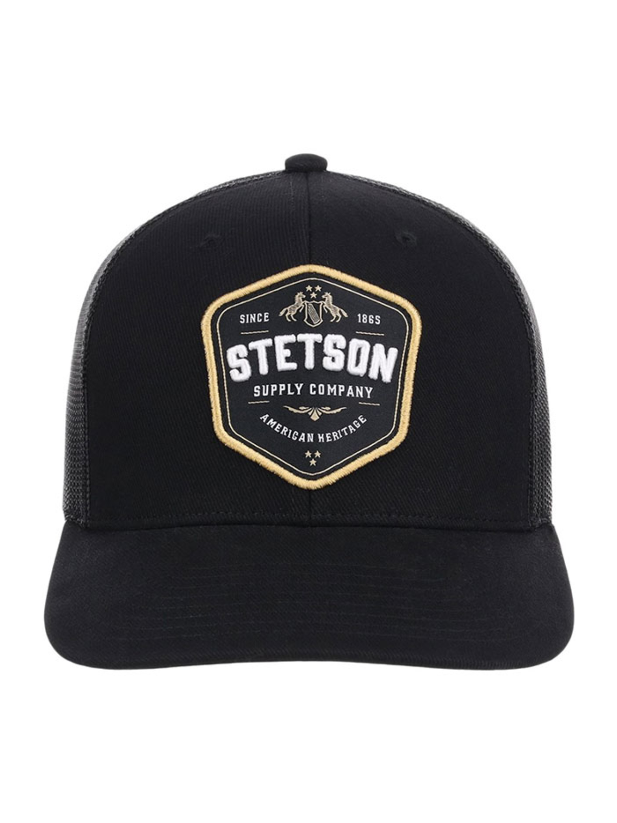 Casquette trucker à écusson brodé Stetson Supply Company