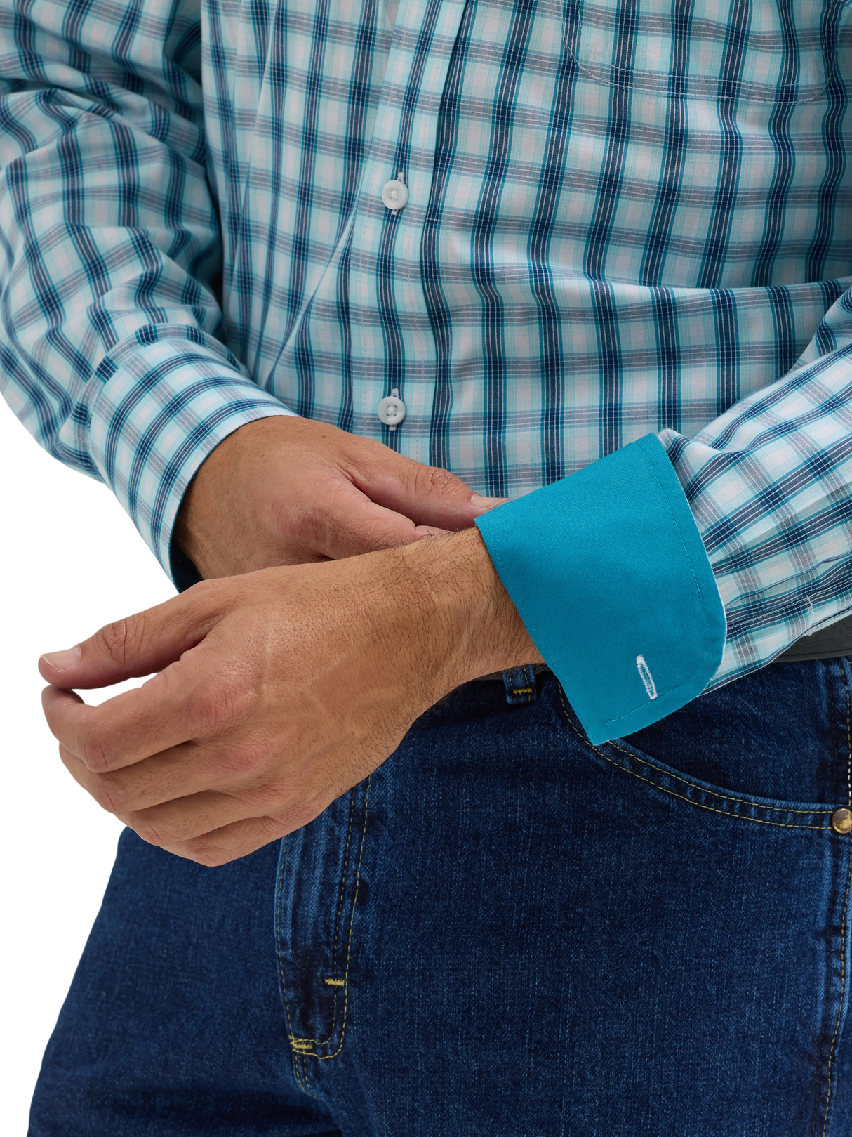 George Strait Retro Plaid Shirt - Men