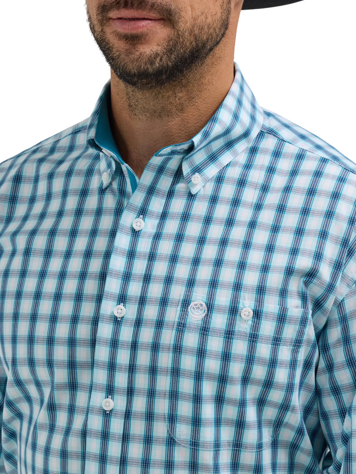 George Strait Retro Plaid Shirt - Men