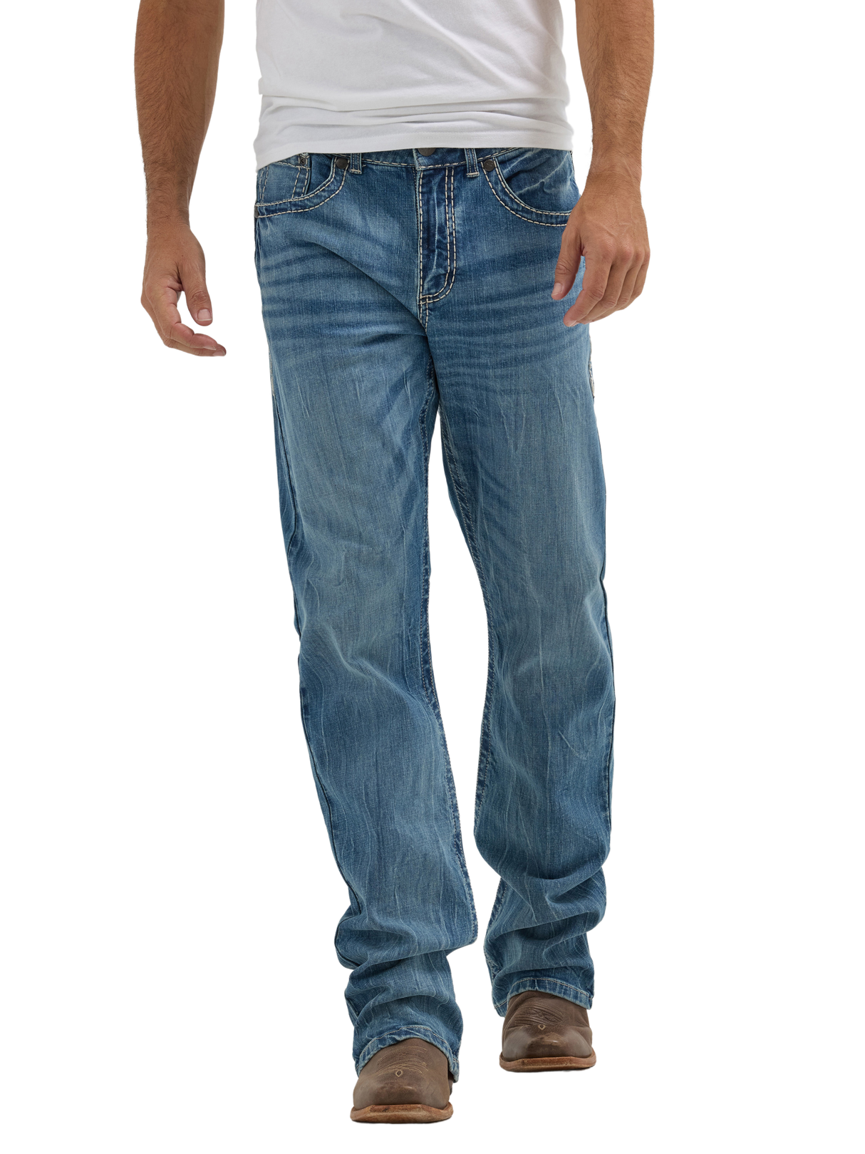 Sand Springs Slim Bootcut Jeans - Men's