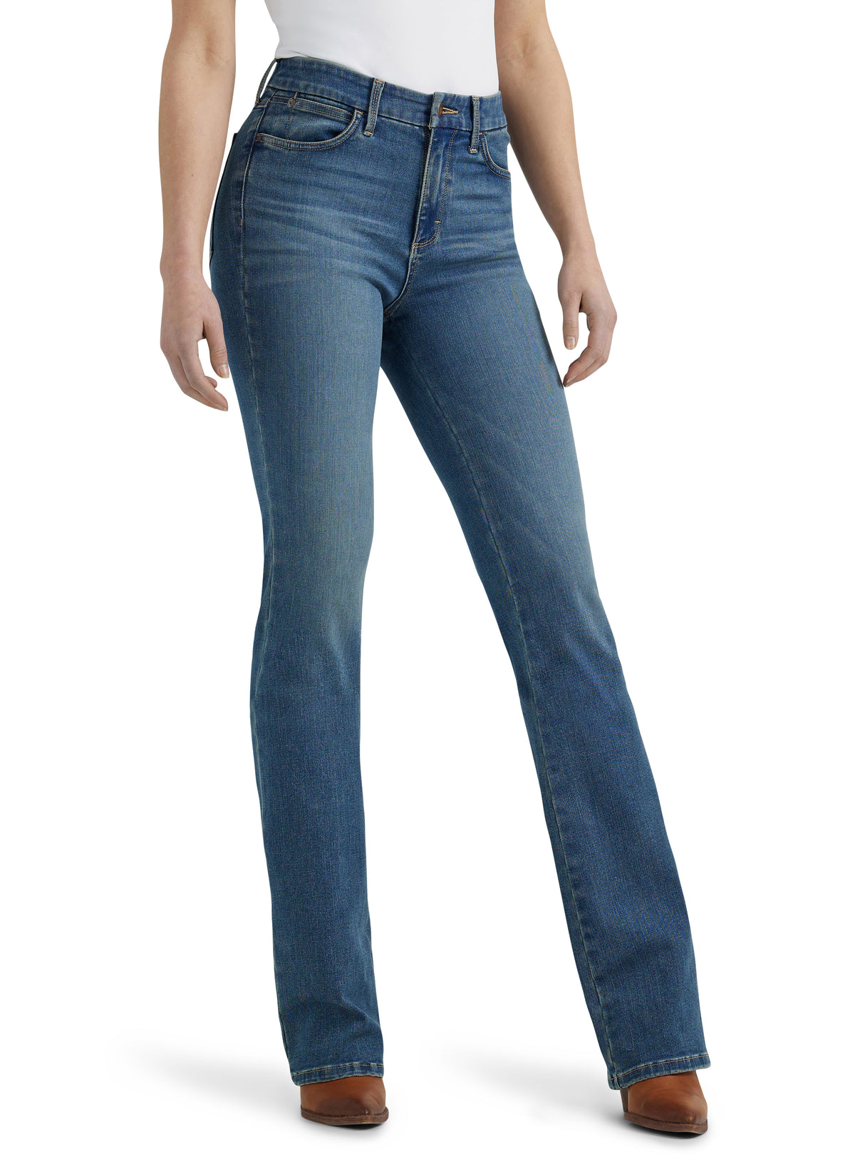 Bespoke Ada High Waist Bootcut Jeans - Women