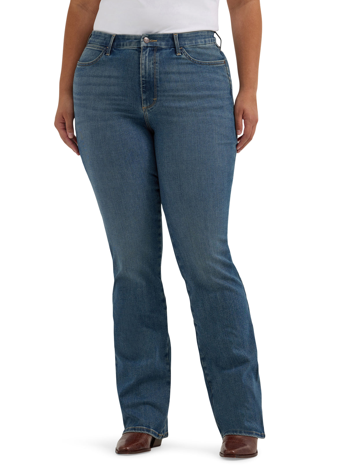 Bespoke Ada High Waist Bootcut Jeans - Women