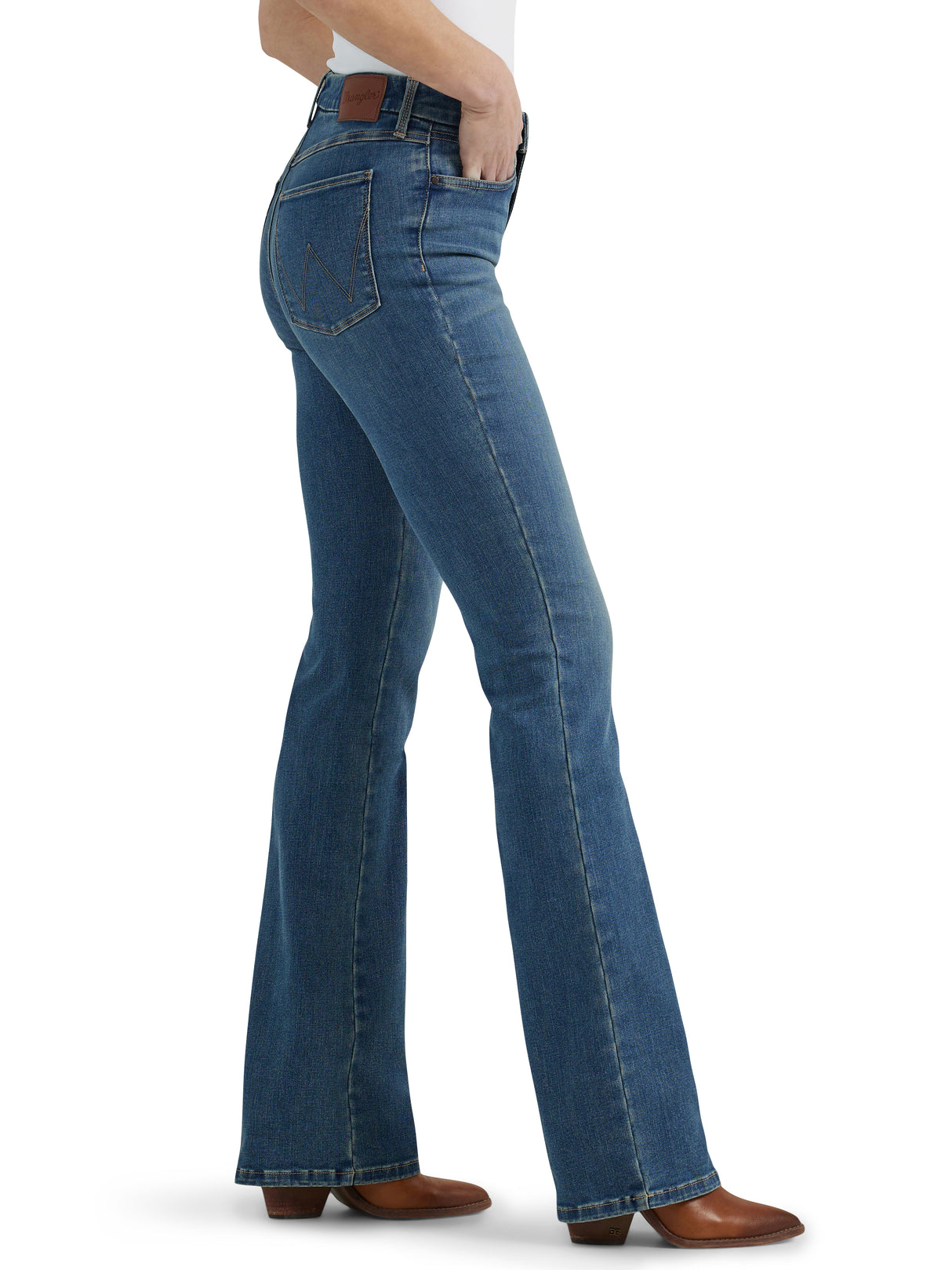 Bespoke Ada High Waist Bootcut Jeans - Women