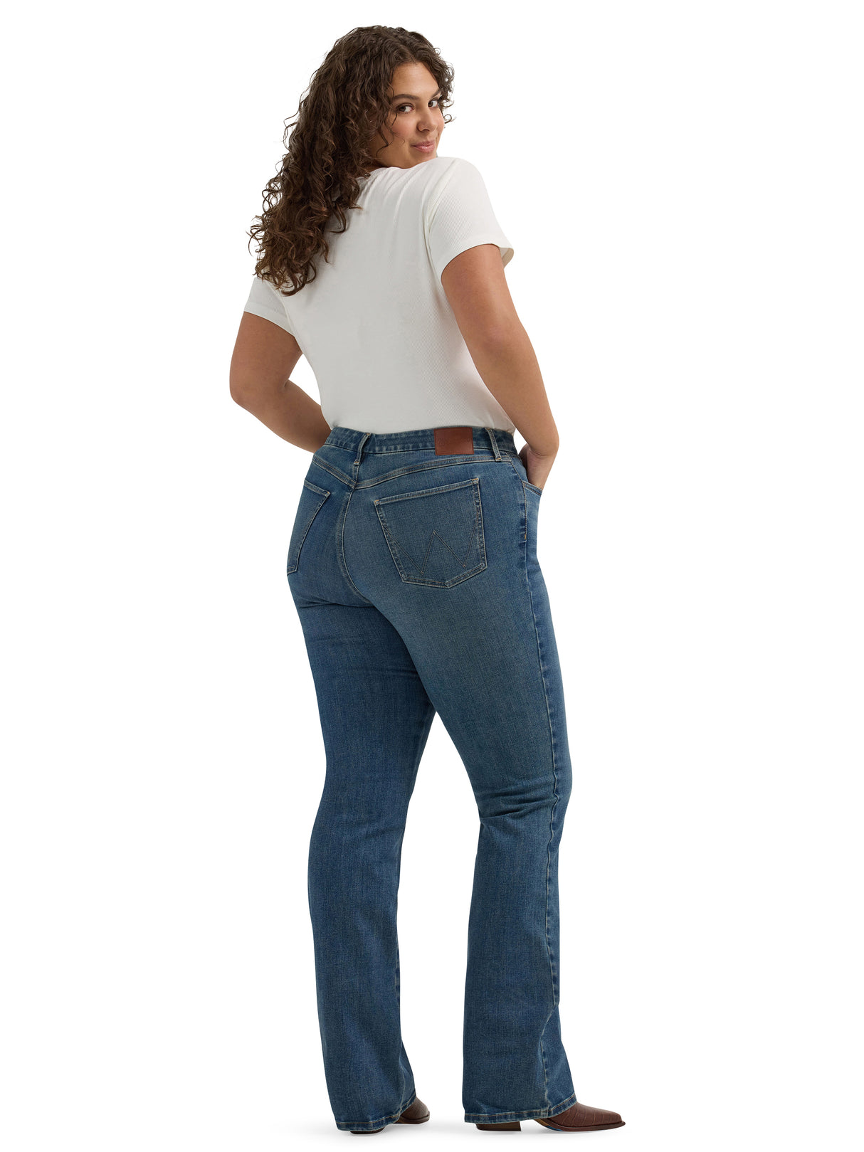 Bespoke Ada High Waist Bootcut Jeans - Women