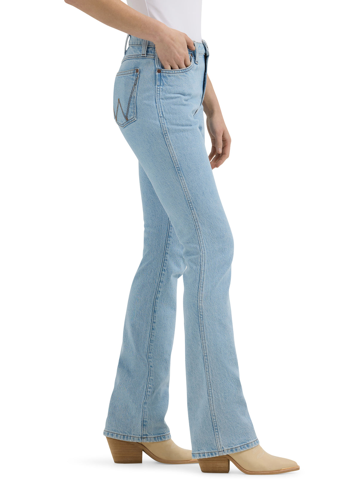Jeans Retro® Bailey Bootcut Taille Haute Lila - Femme
