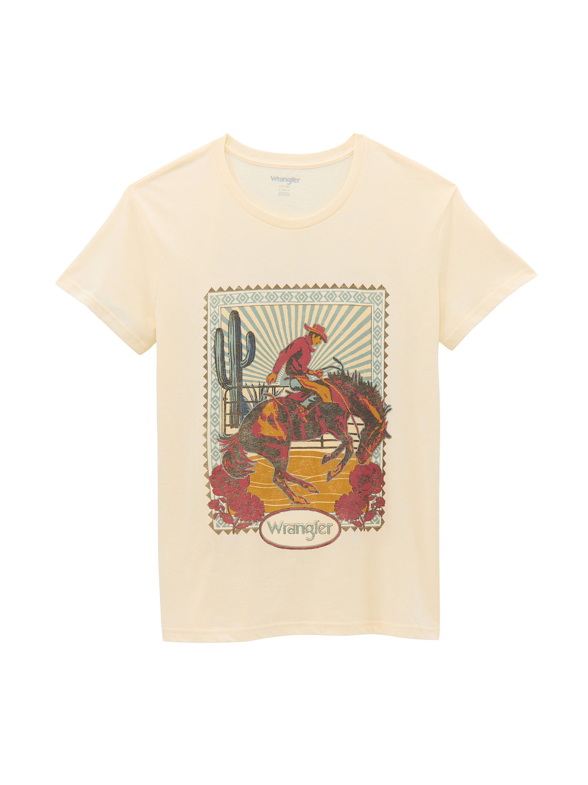 T-shirt Cadre Bronc - Femme