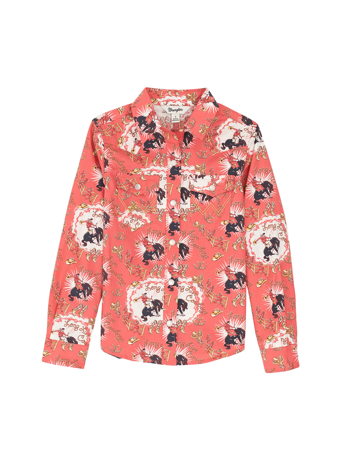 Chemise Western Snap Bucking Horse - Fille