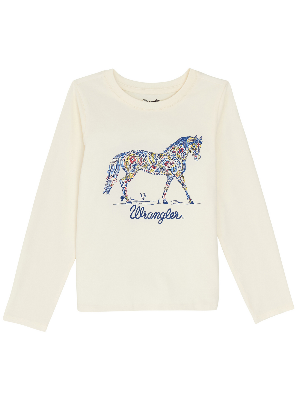 Chandail à manches longues Cheval à motif - Fille