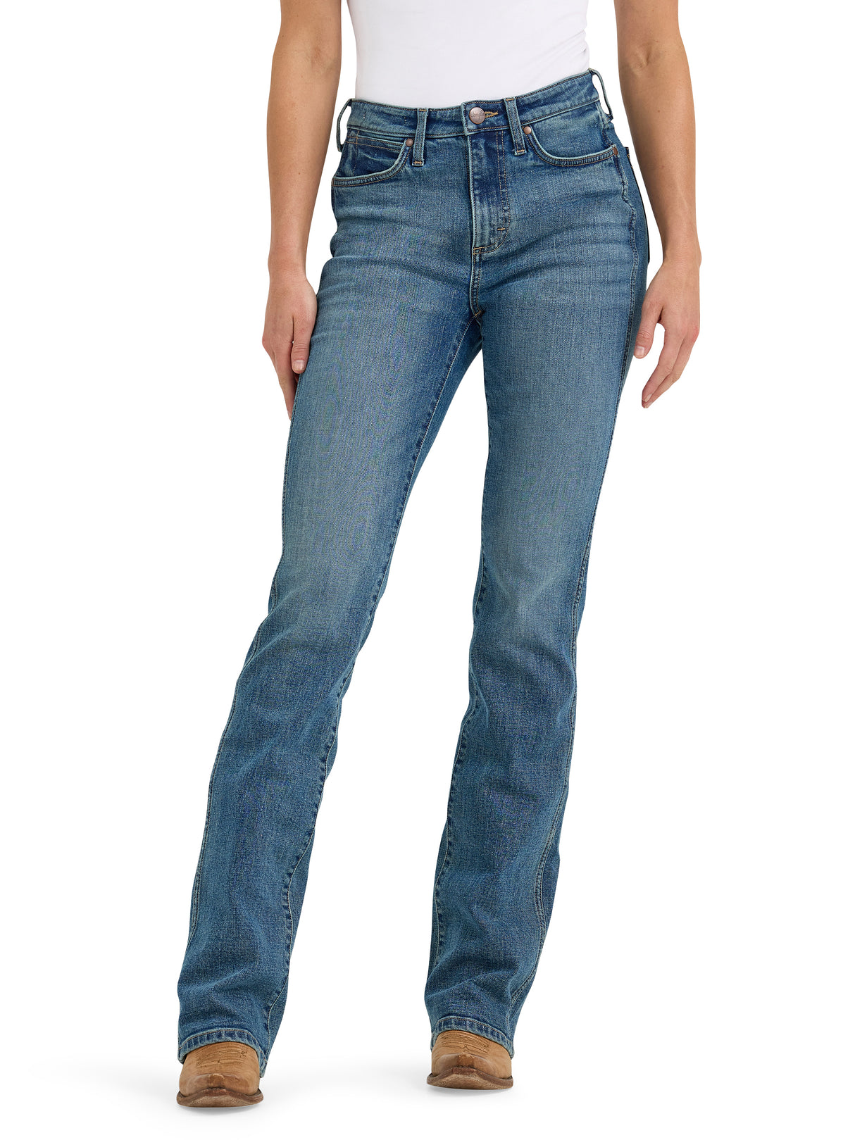 Retro® Bailey Natalia High Waist Western Bootcut Jeans - Women