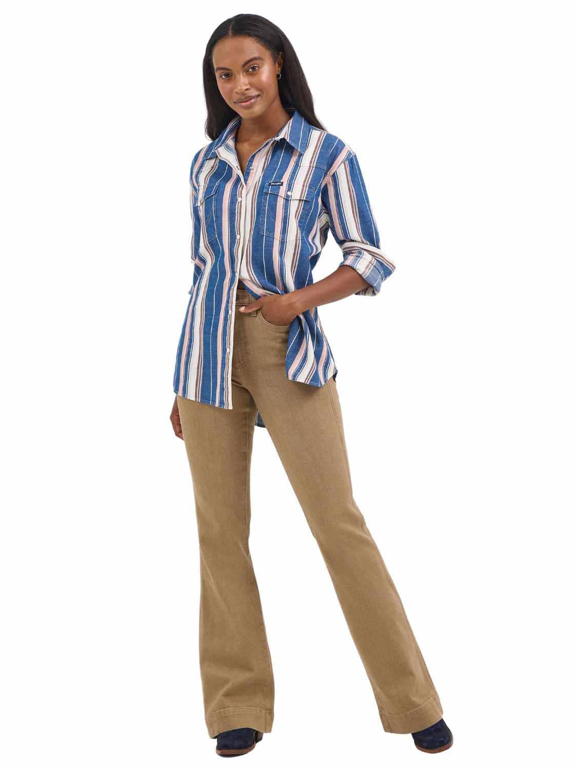 Retro® Americana Shirt Striped Shirt - Women's