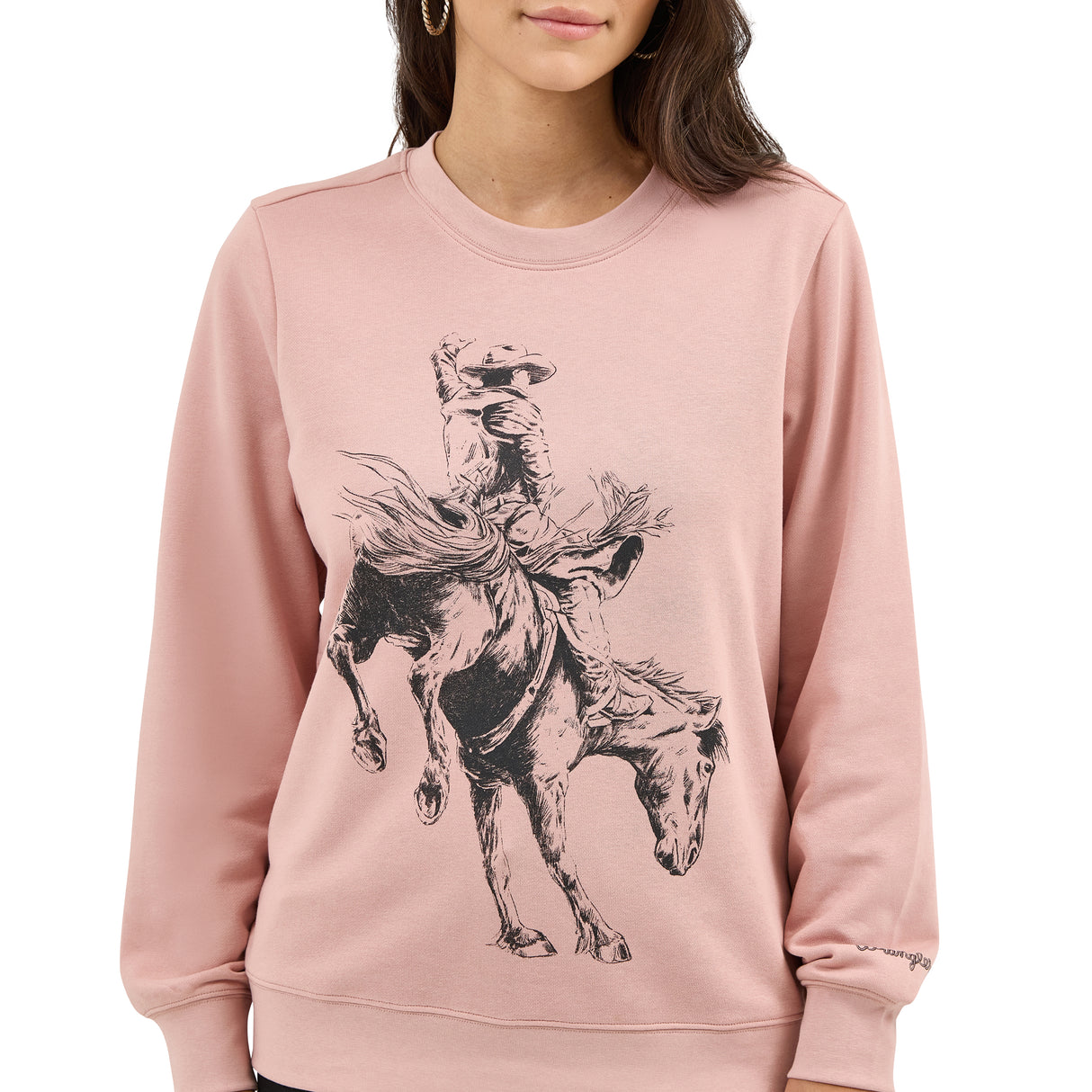 Chandail Crewneck Bucking Steer - Femme
