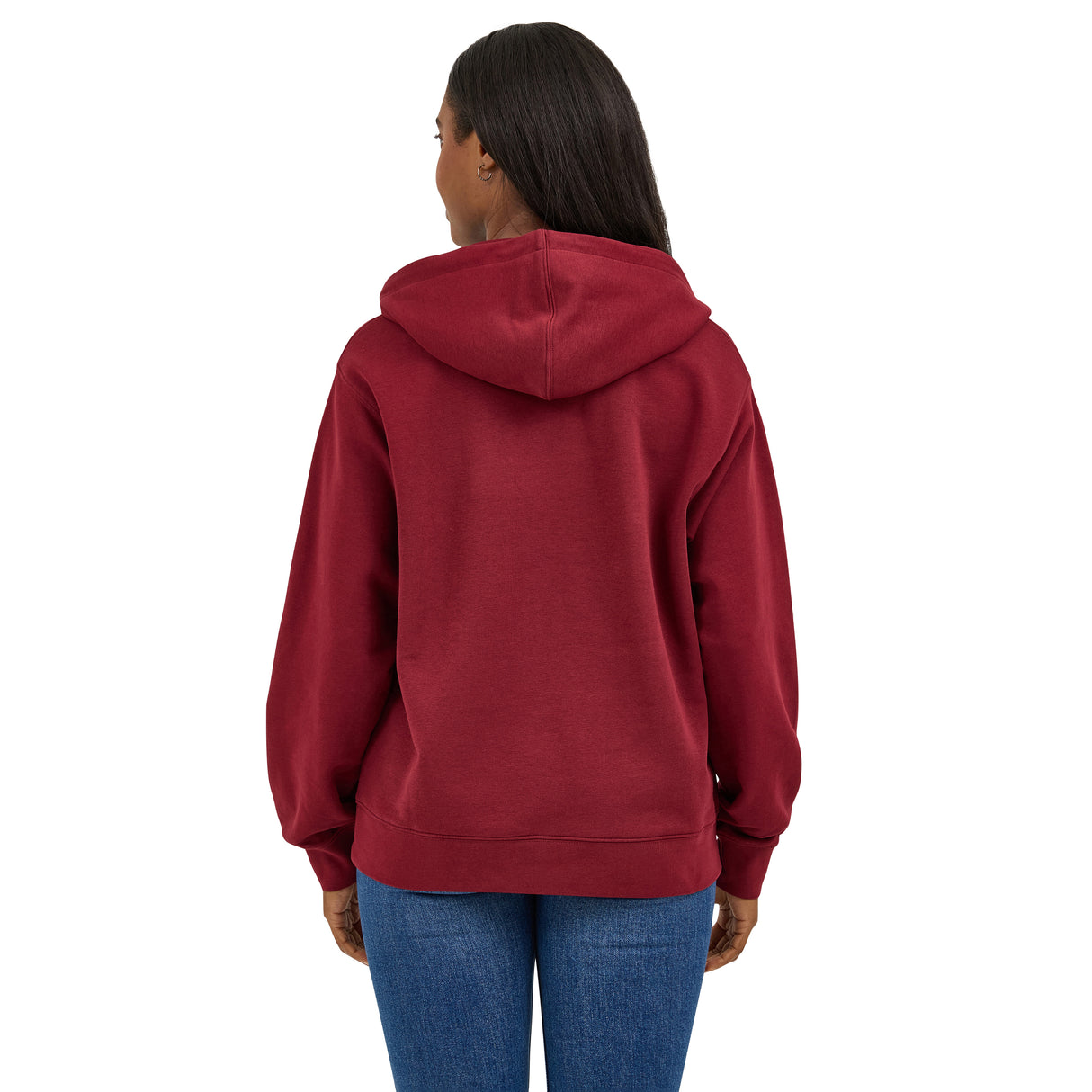 Hoodie Steerer Bourgogne - Femme