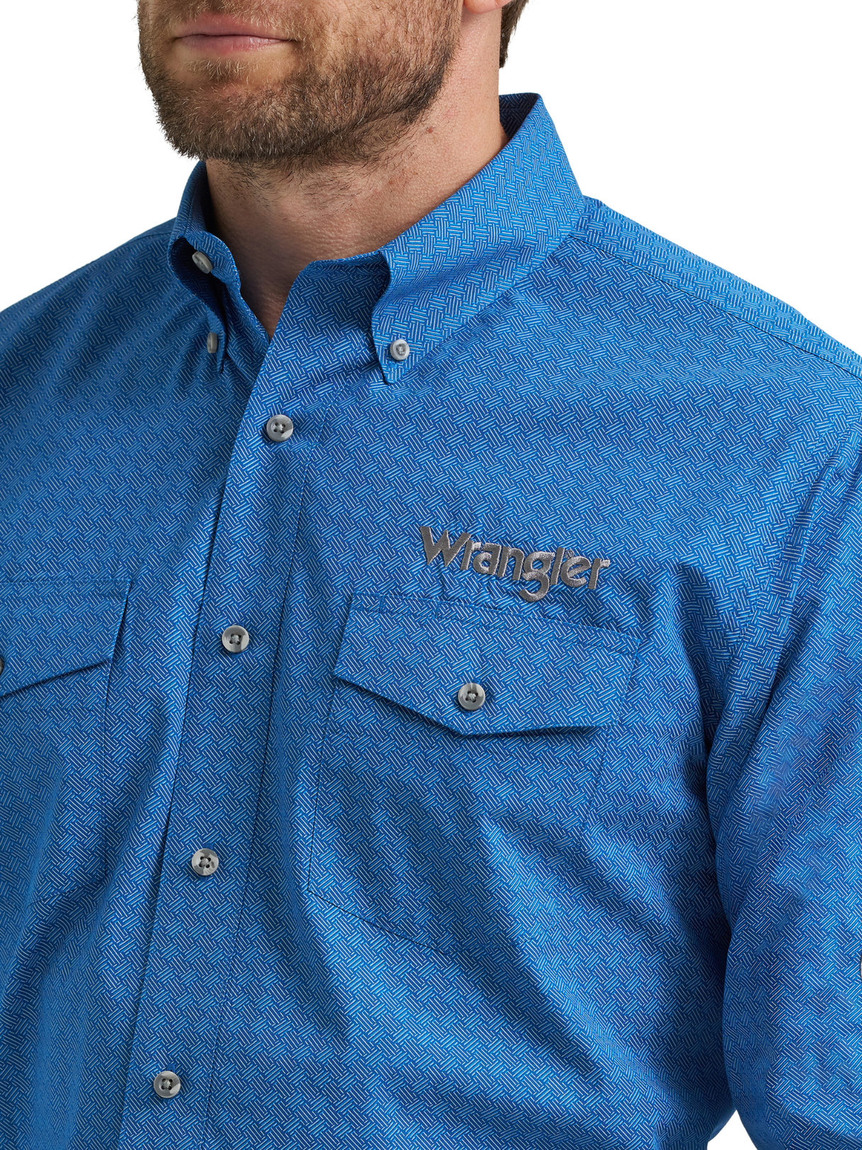 True Blue Western Shirt - Men's