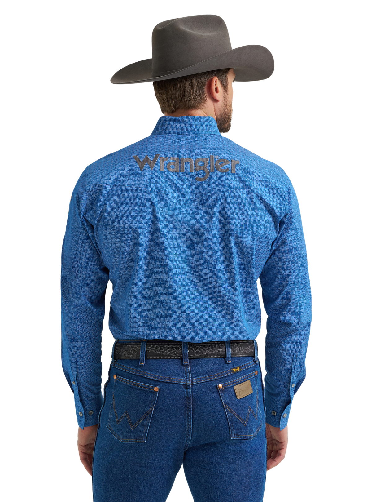 True Blue Western Shirt - Men's