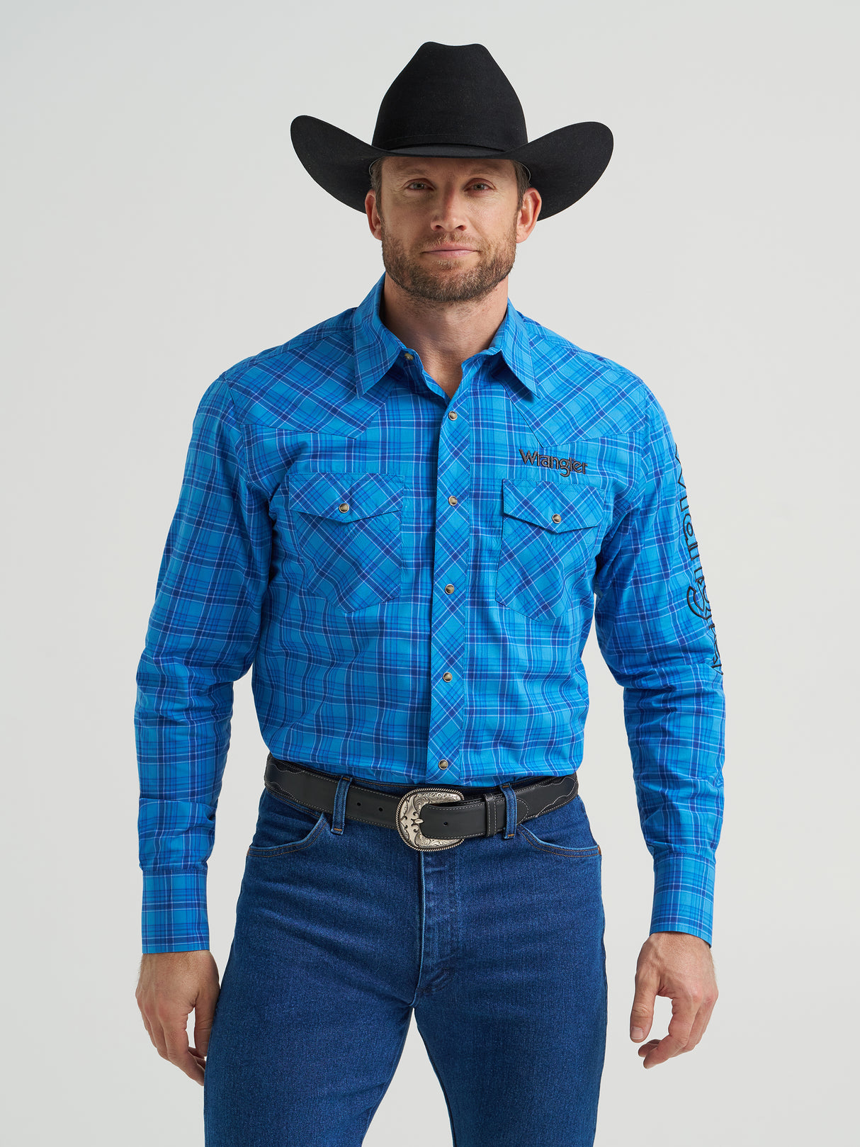 Chemise Western à carreaux - Homme