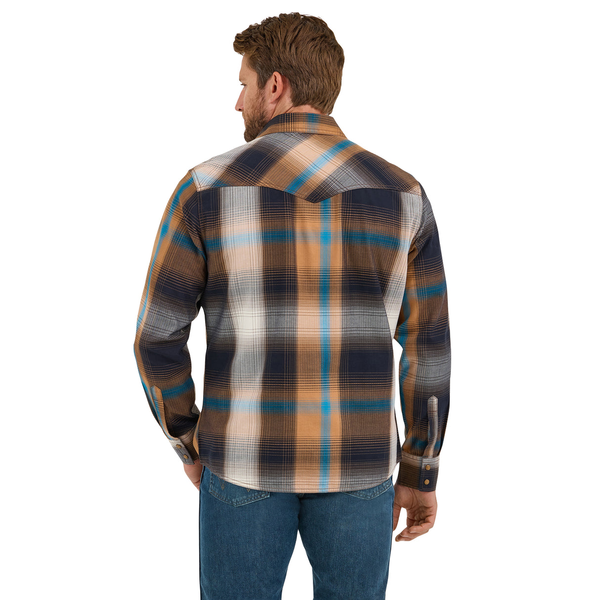 Men's Plaid Western Shirt