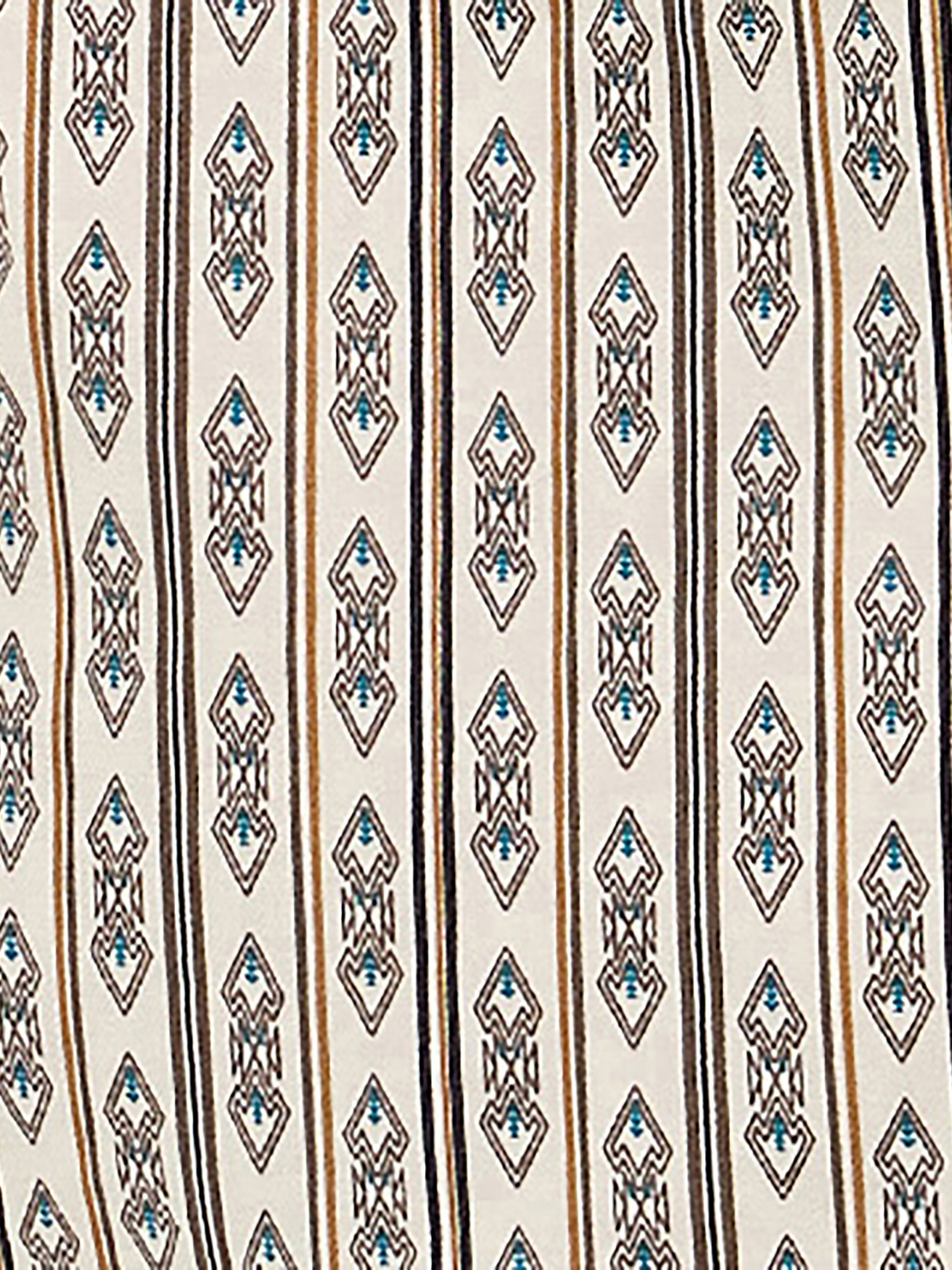 Chemise Western Ecru Stripes - Homme