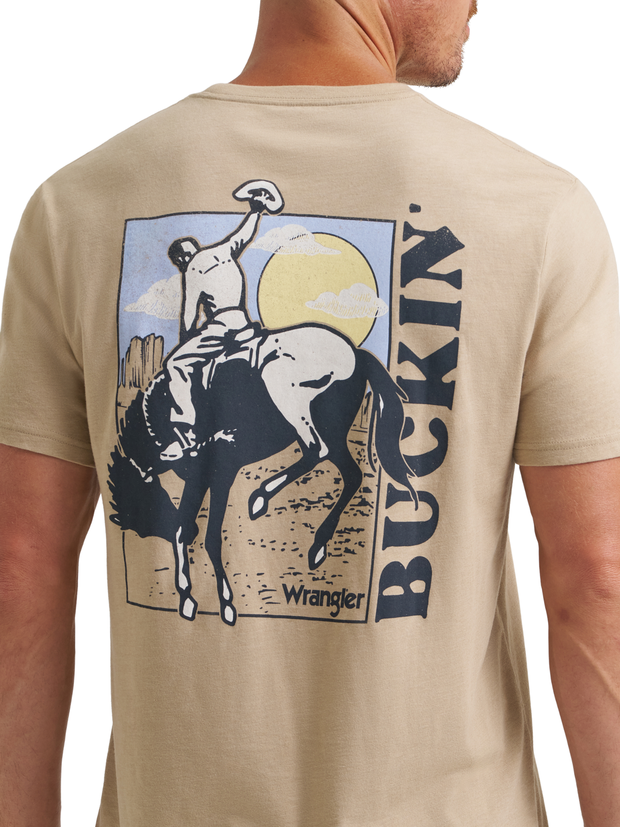 T-Shirt Buckin - Homme