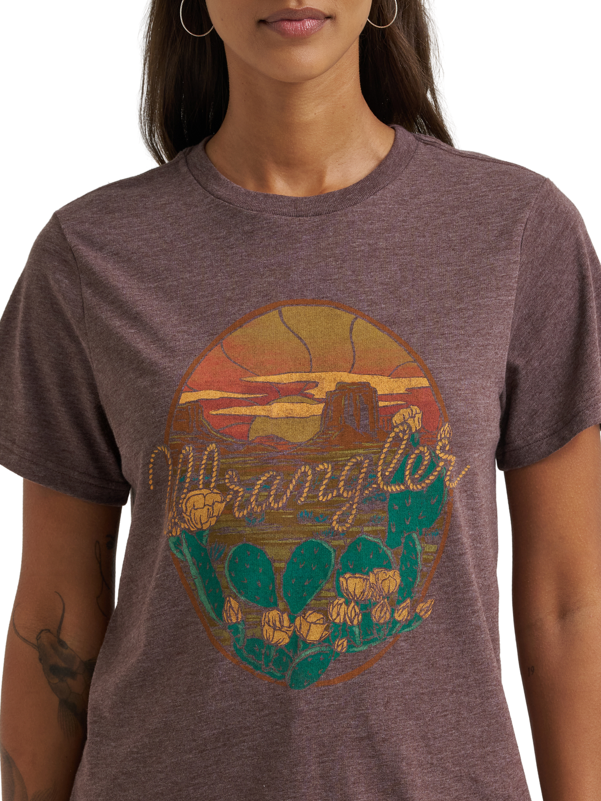 T-Shirt Planteau French Desert - Femme