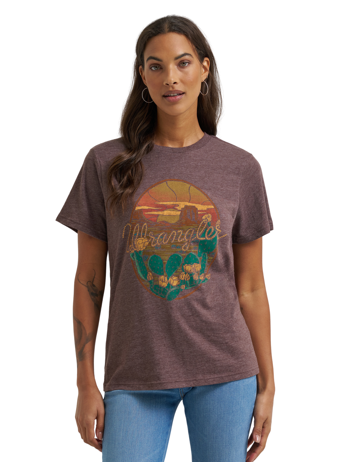 T-Shirt Planteau French Desert - Femme