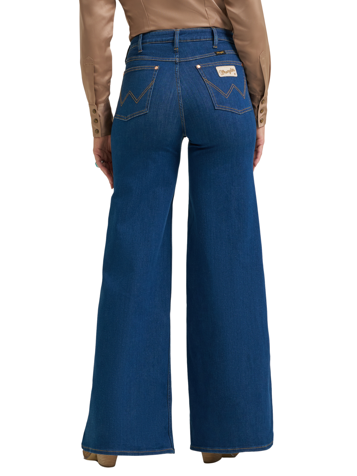 Jeans Western Wrangler® X Lainey Wilson Cheeky Wide Leg - Femme