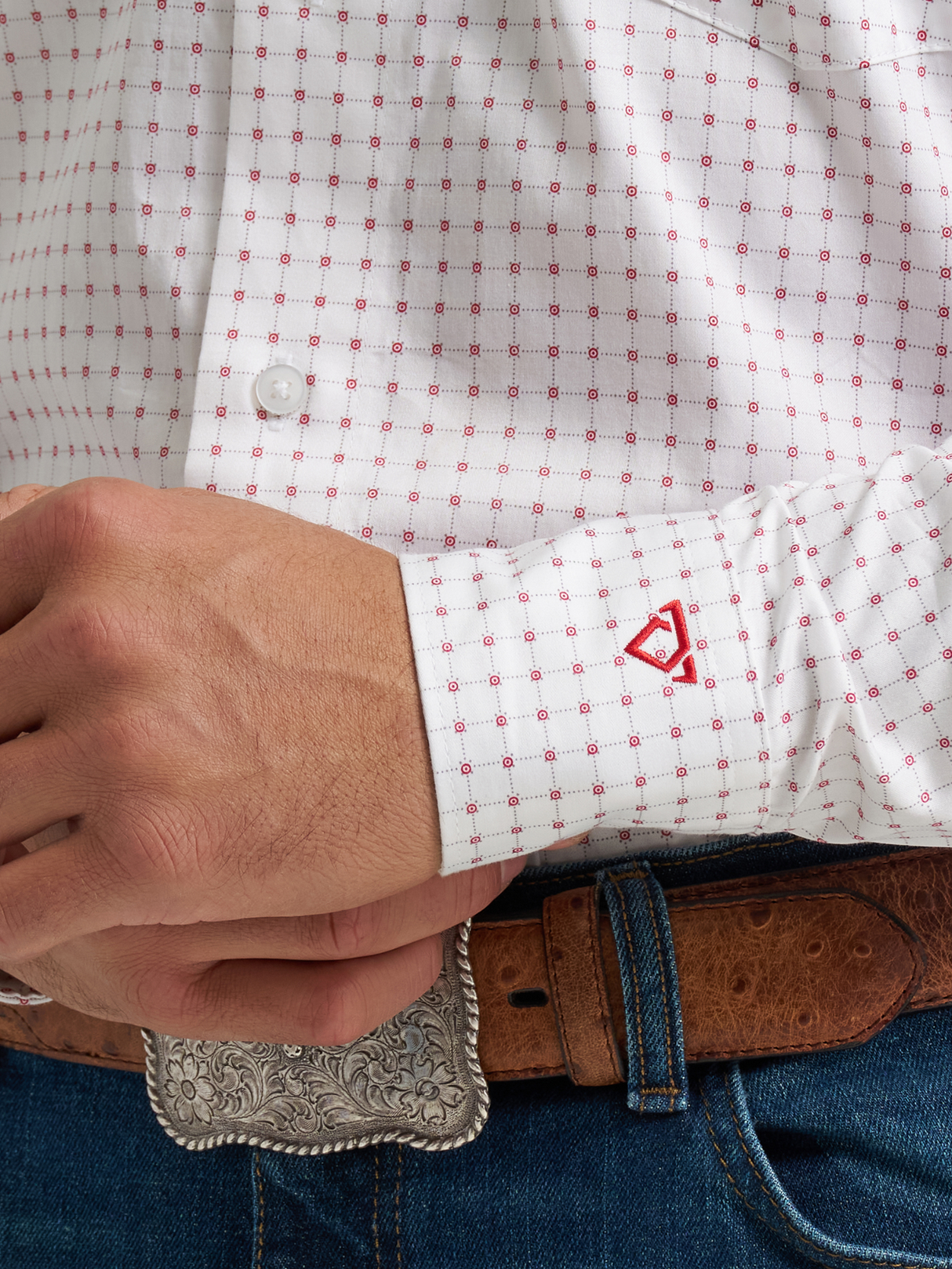 Chemise Wrangler® X Cody Johnson Red Dots - Homme