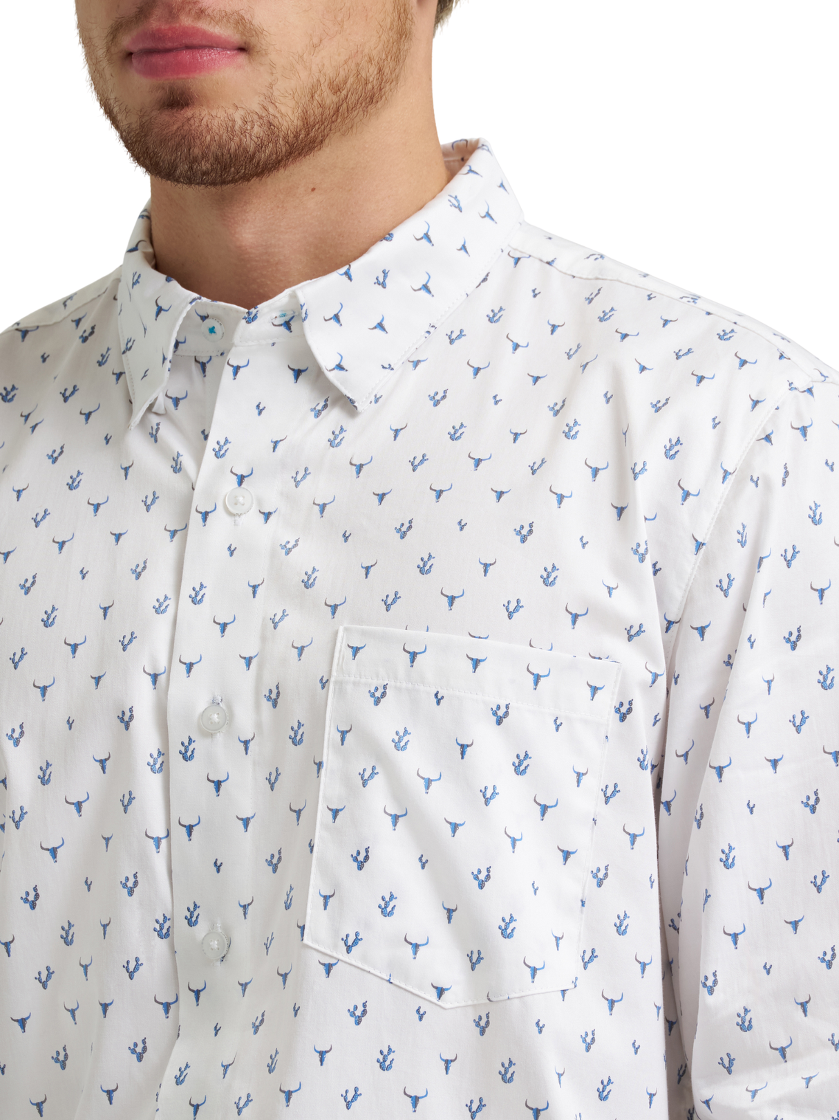 Chemise Wrangler® X Cody Johnson Cactus & Longhorn - Homme
