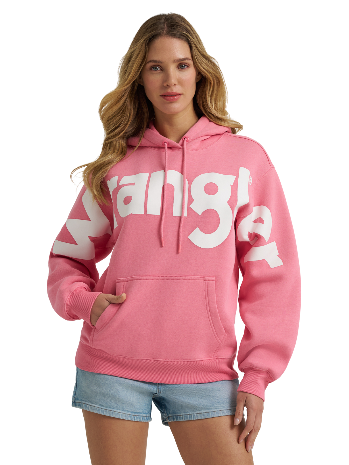 Hoodie Retro® Punchy Rose - Femme