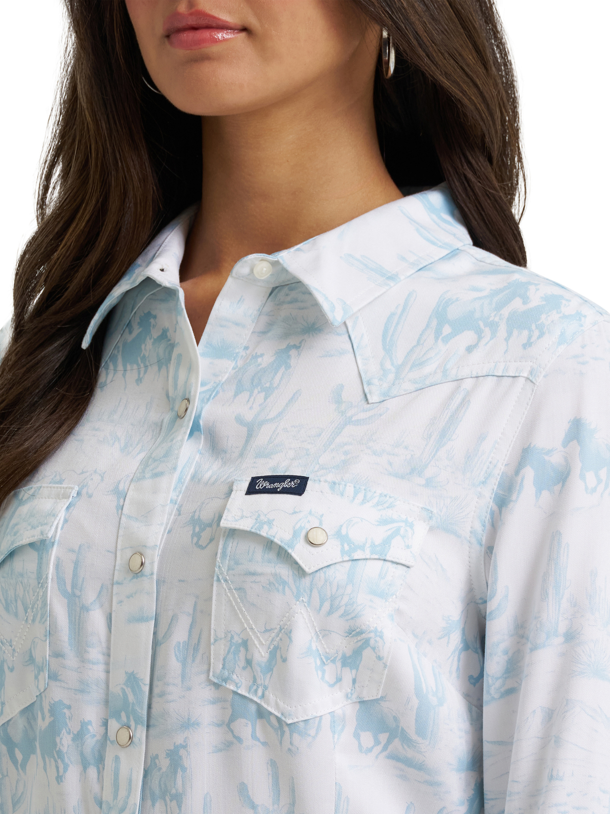 Chemise Western Retro® Americana Desert - Femme