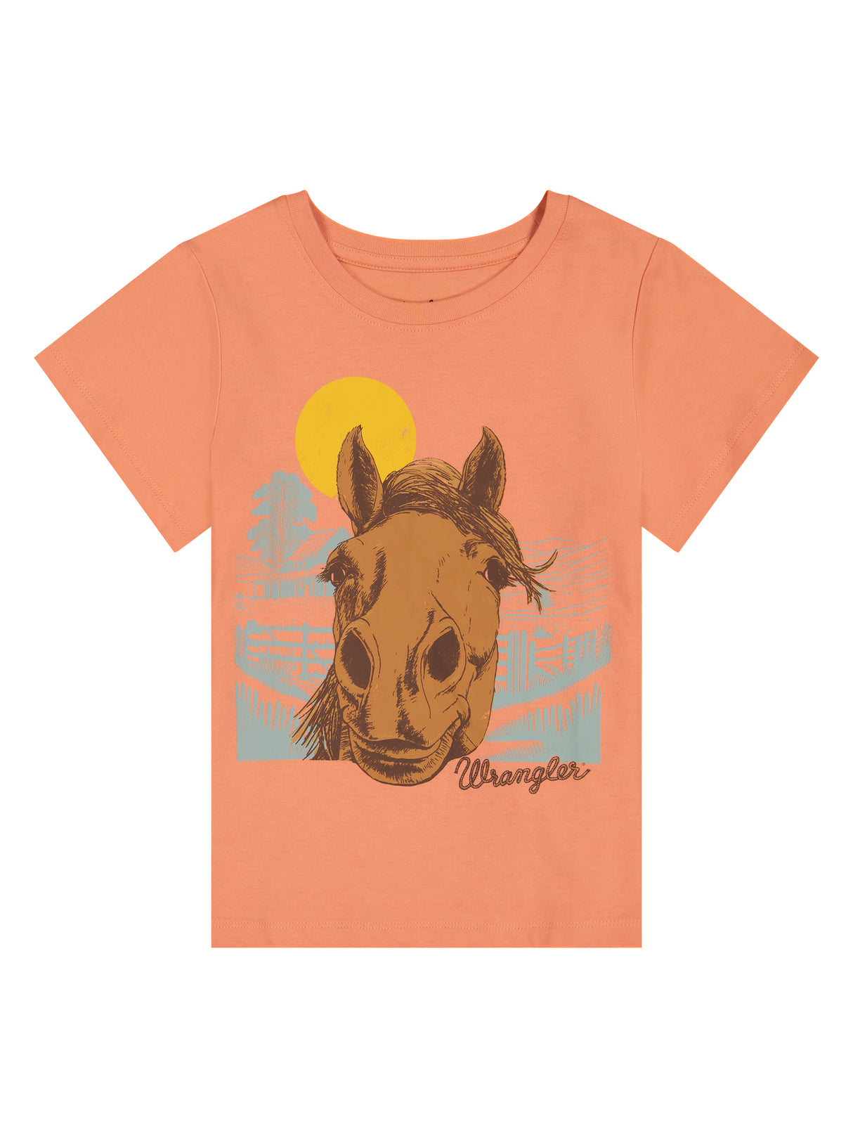 T-Shirt Horse Nose - Fille