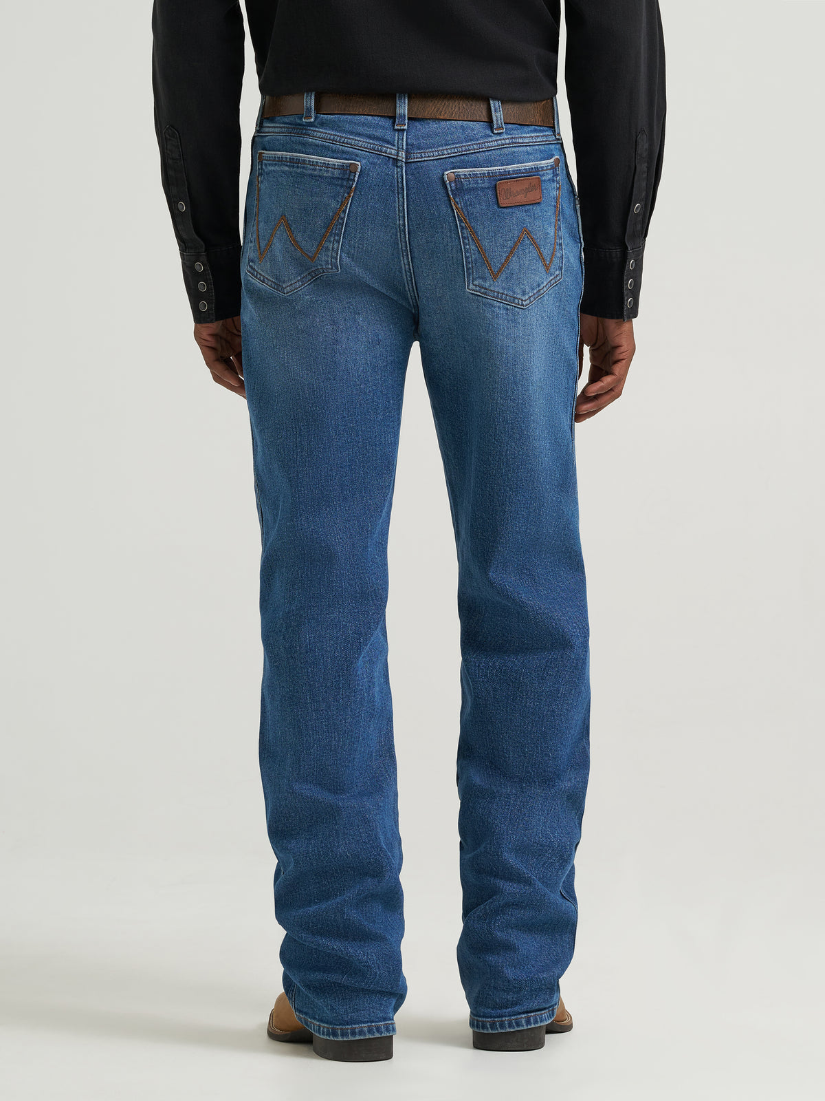Jay Men's Relaxed Western Bootcut Jeans