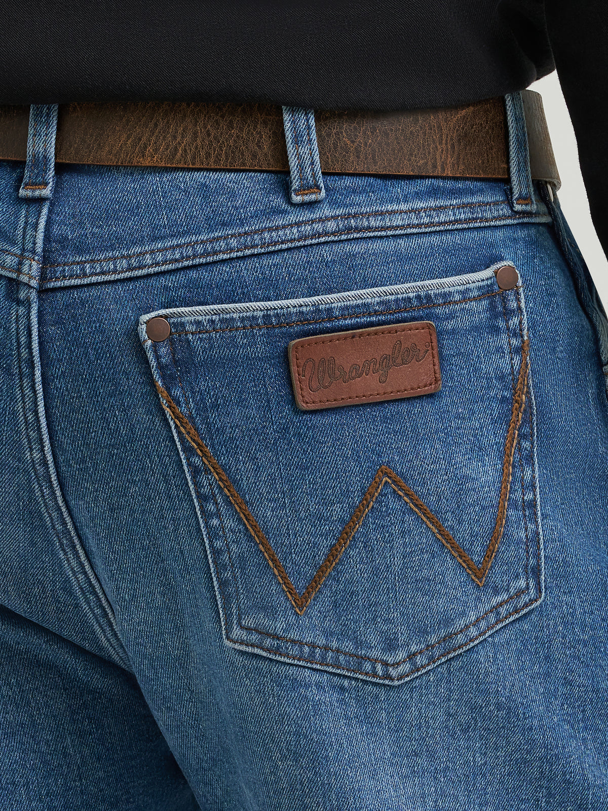 Jay Men's Relaxed Western Bootcut Jeans