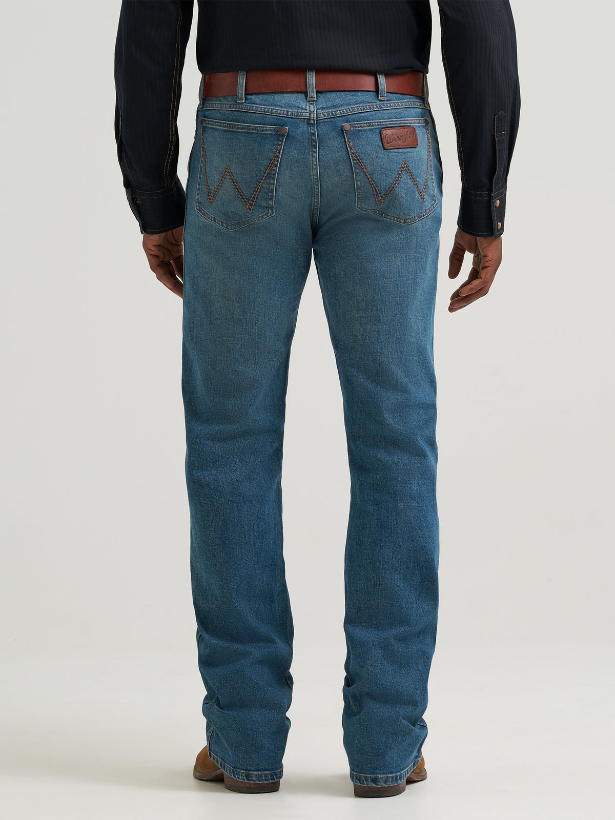 Wes Retro Slim Boot Western Jeans - Men's