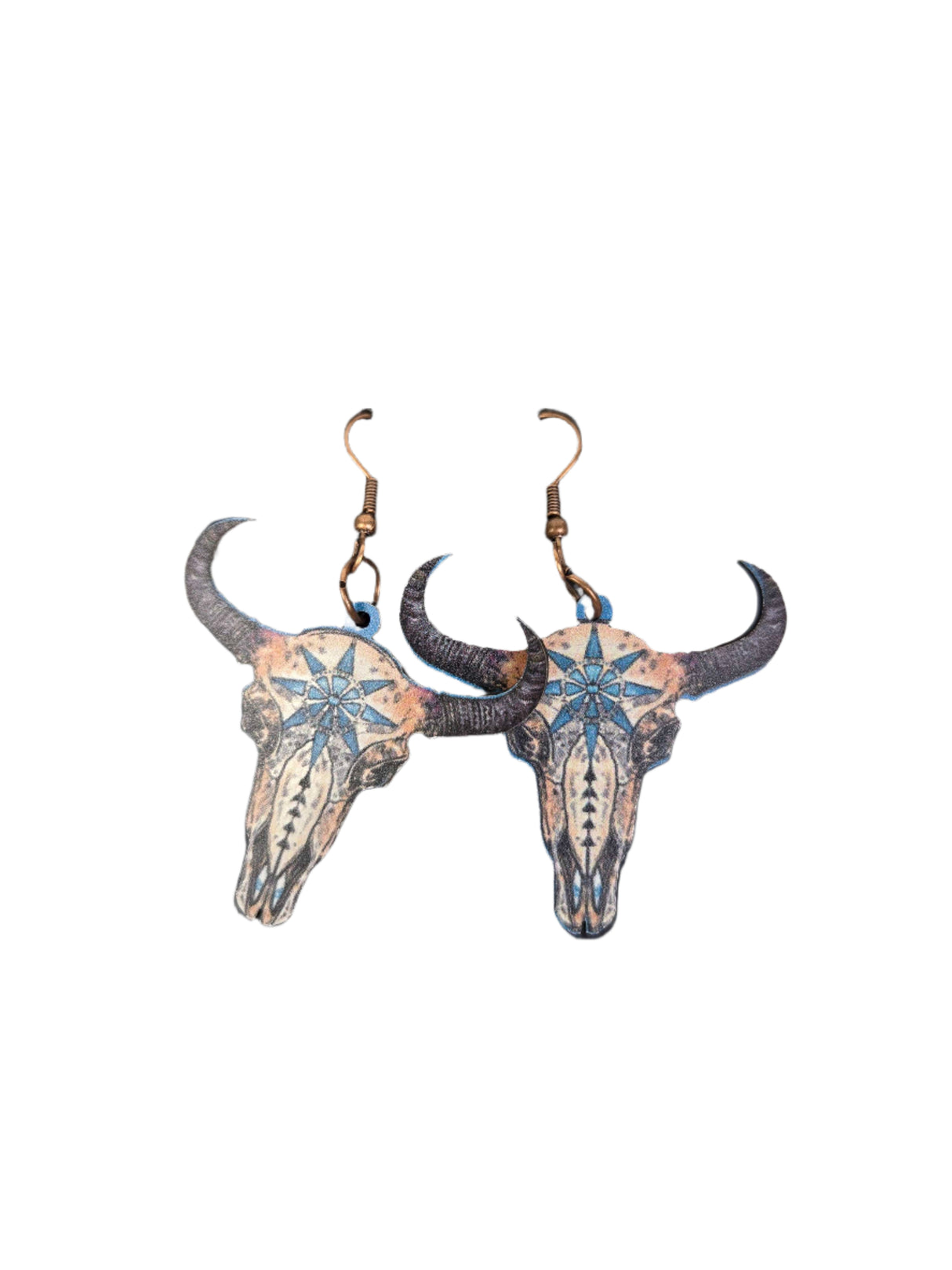 Boucles d'oreilles Longhorn Totem