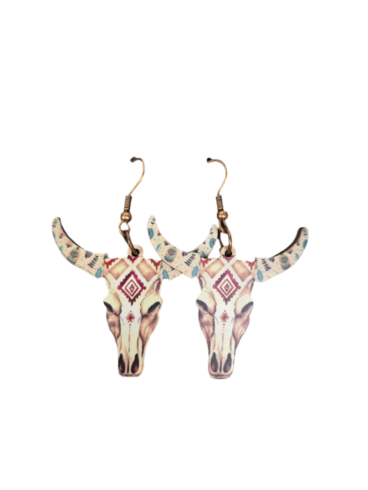 Boucles d'oreilles Longhorn Totem