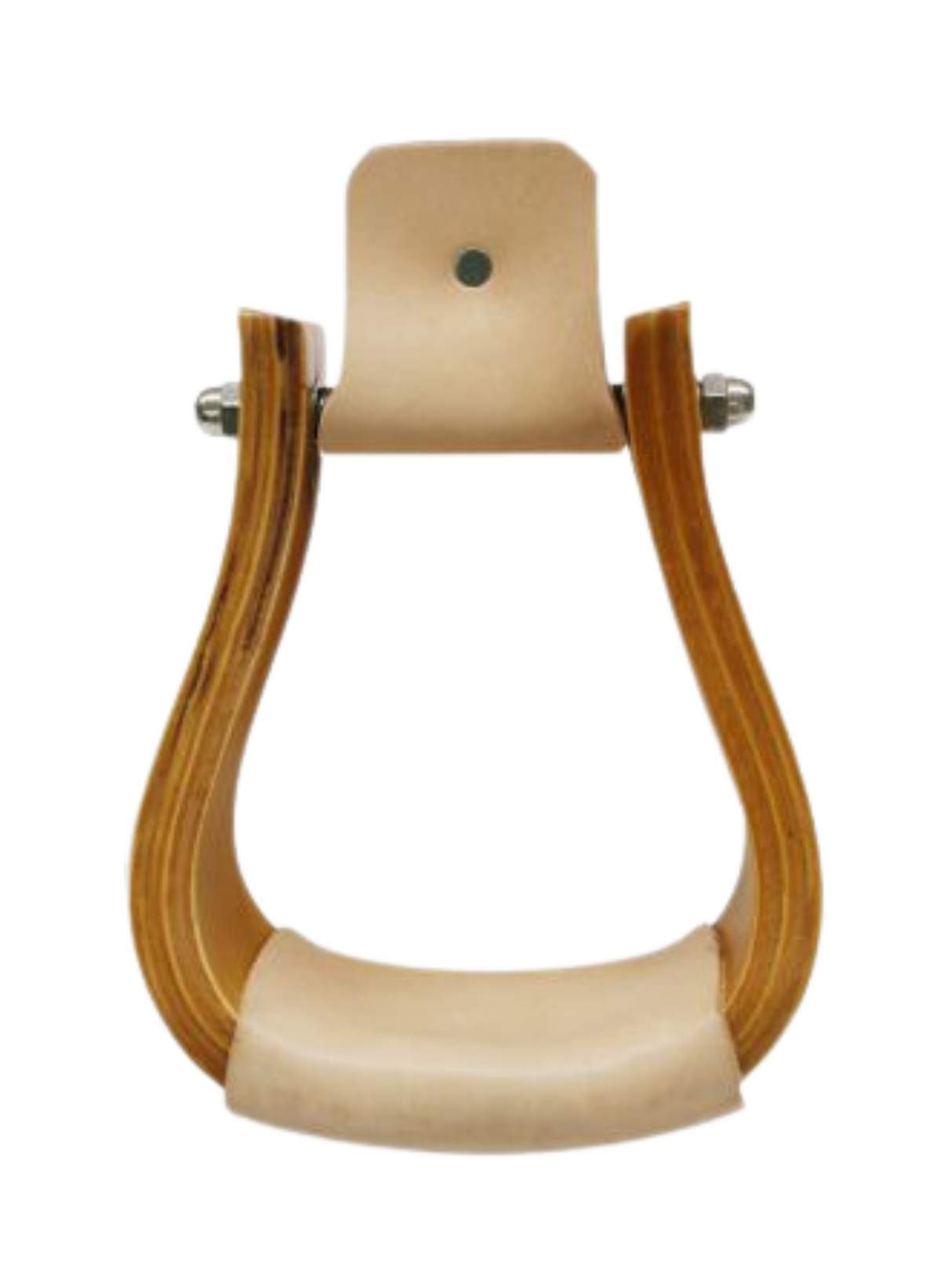 Étriers Western roper de bois