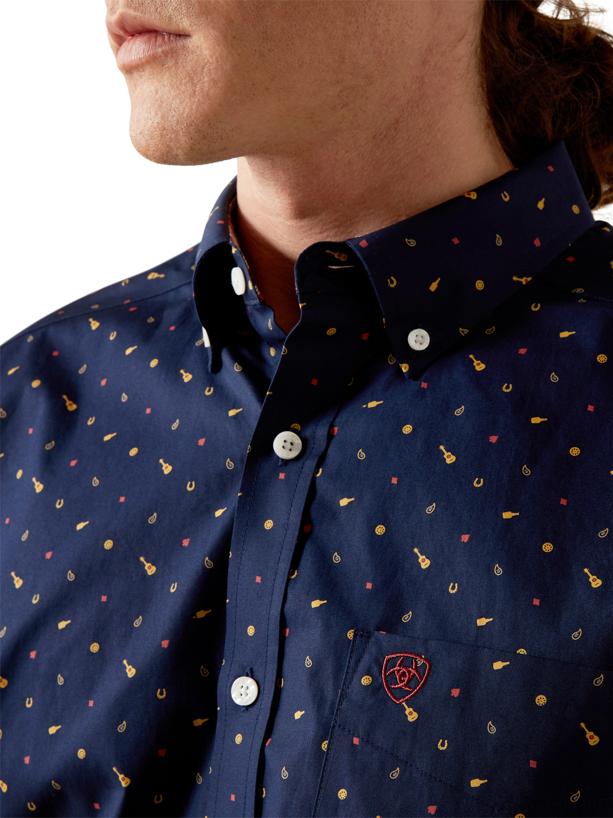 Chemise Beaux Navy Wrinkle Free - Homme