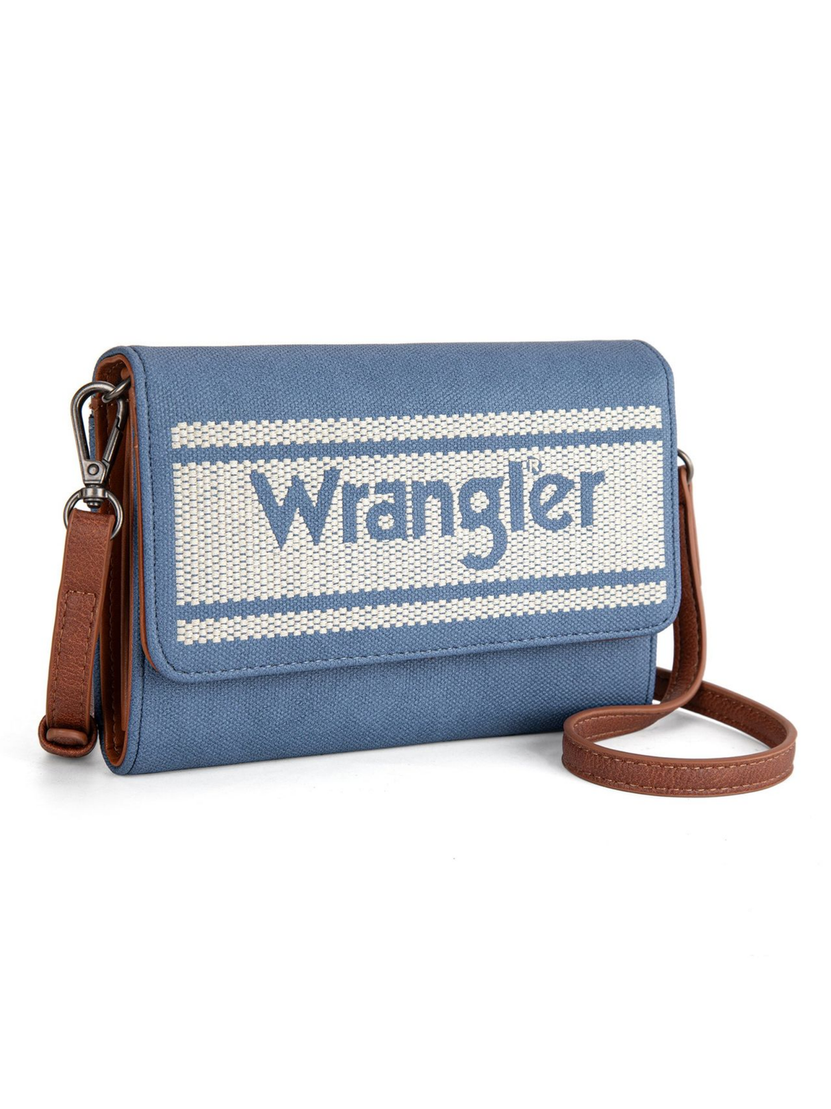 Portefeuille / sac bandoulière Canvas avec logo