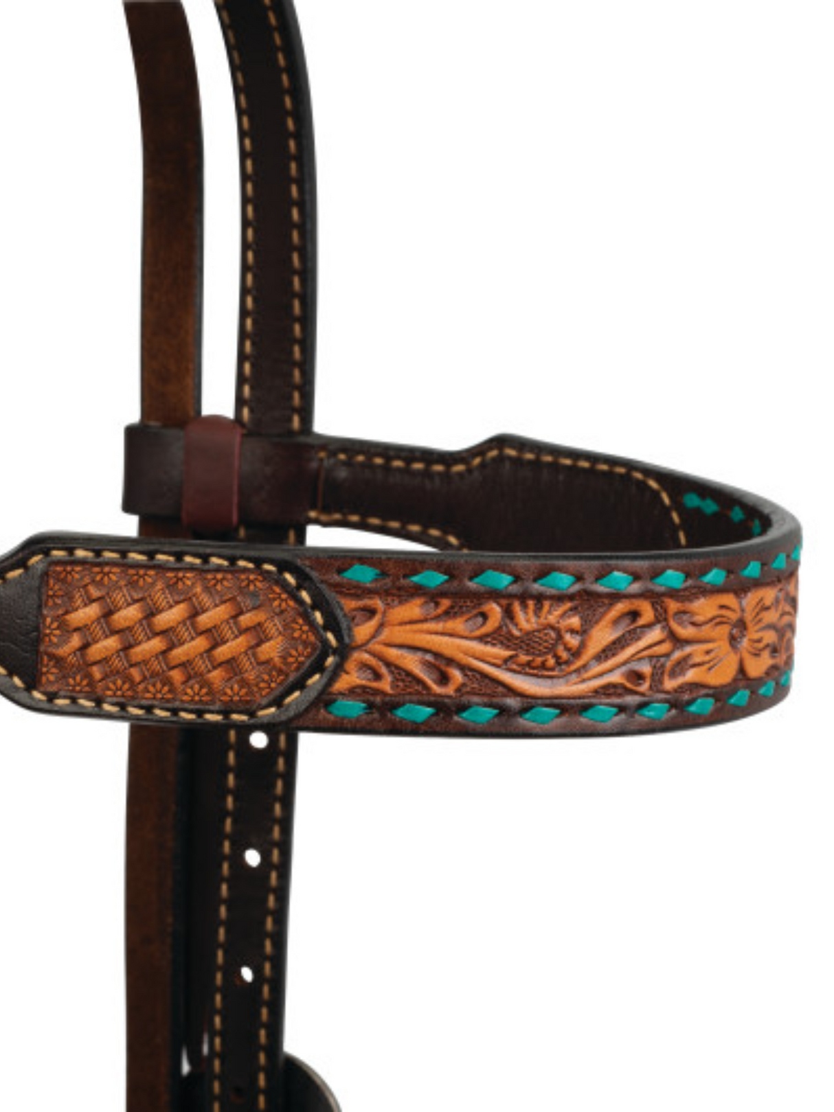 Bride Western avec Frontal Floral