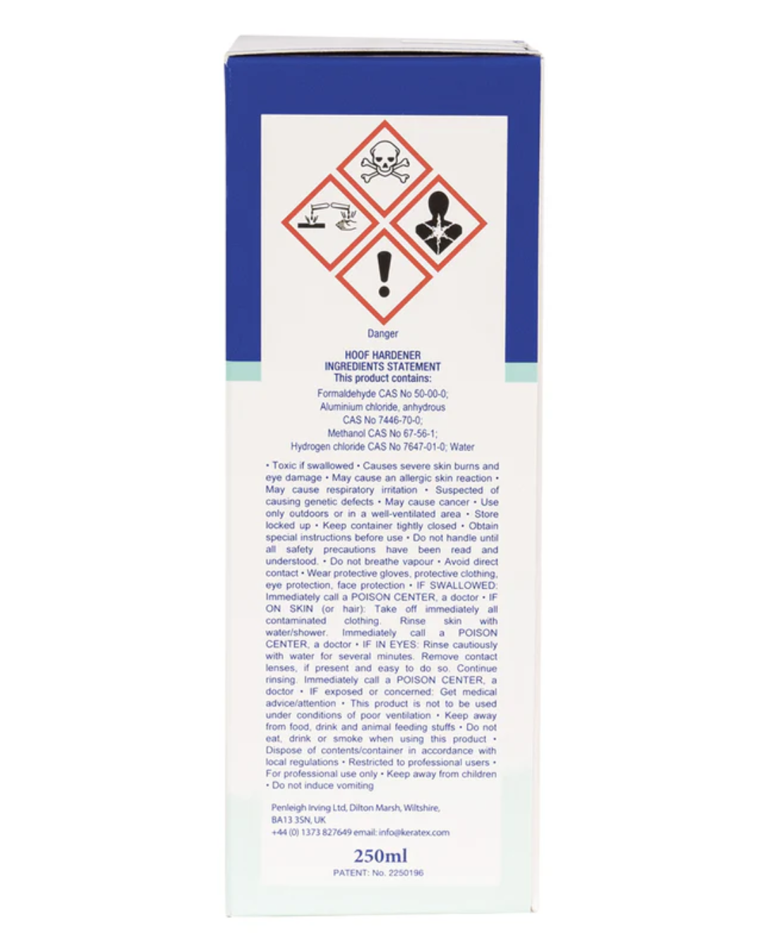 Durcisseur pour sabots Keratex