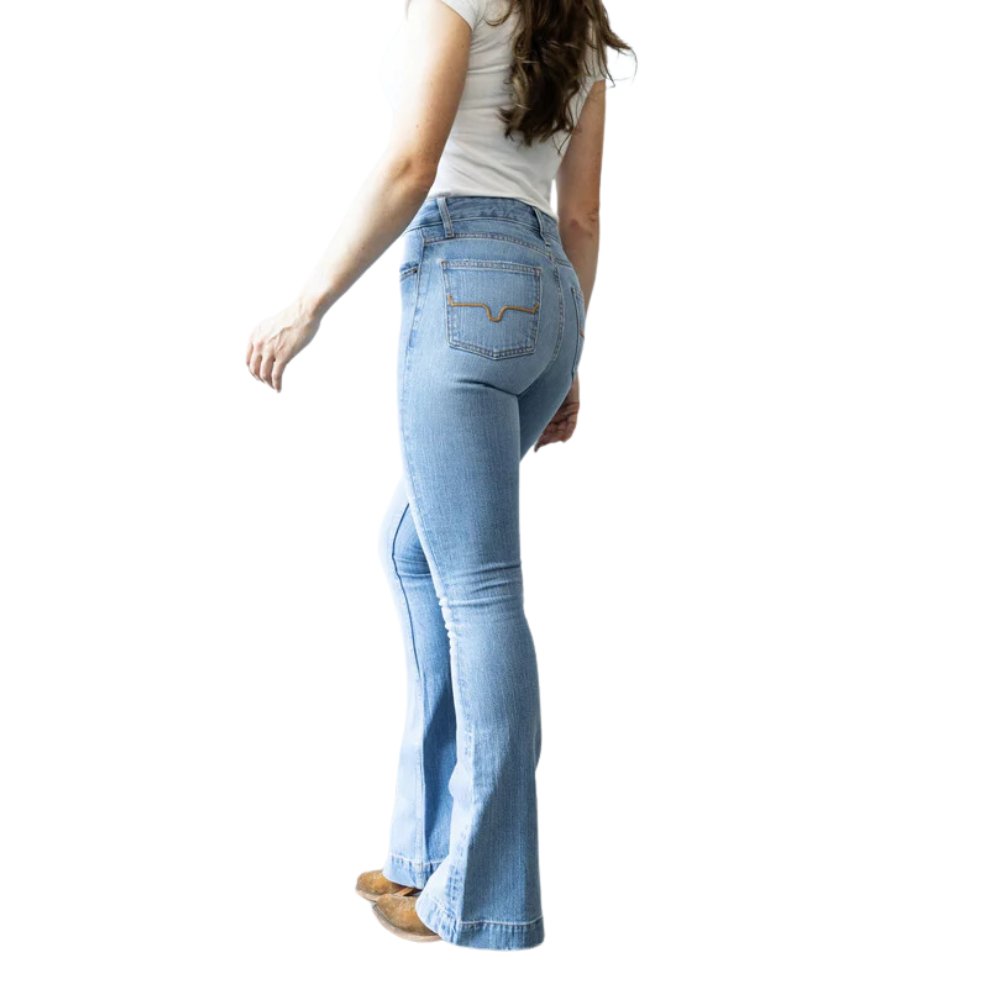 Jeans Jennifer Flare Light Wash - Femme