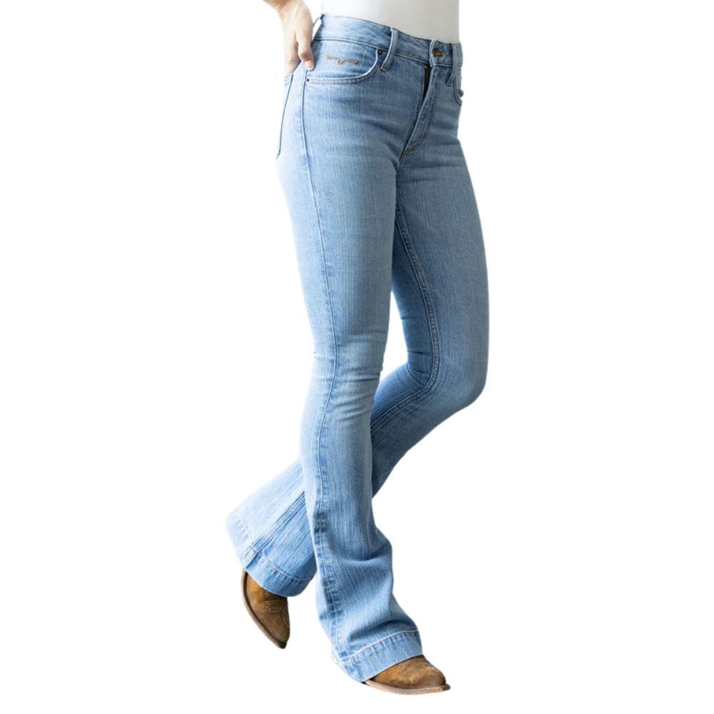 Jeans Jennifer Flare Light Wash - Femme