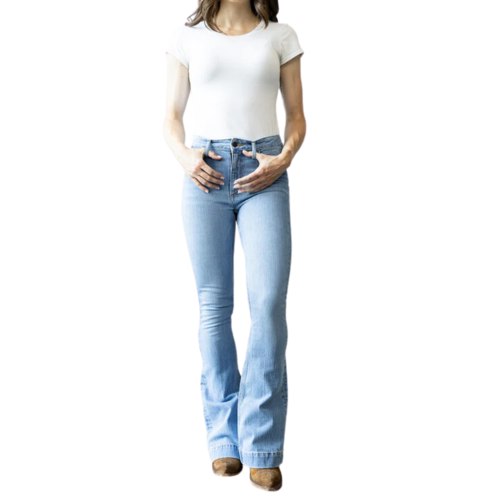 Jeans Jennifer Flare Light Wash - Femme